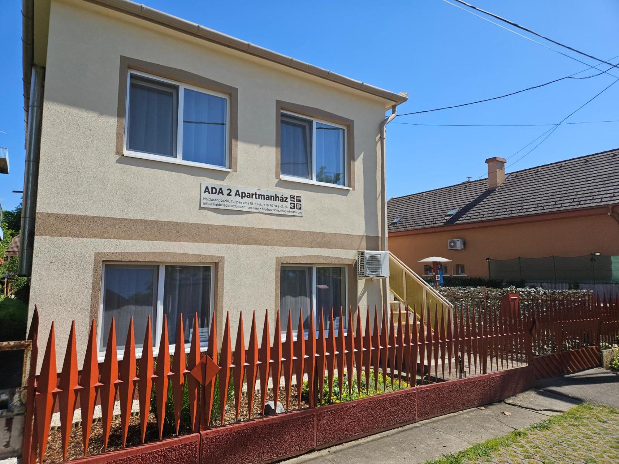 Ada 2 Apartmanhaz Hajdúszoboszló Exterior foto